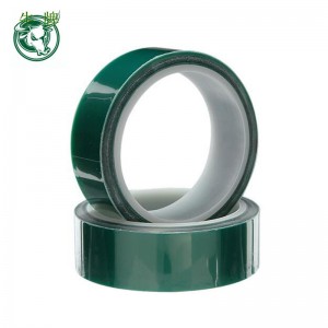 caietul de sarcini personalizate verde color PET film de silicon lipici bandă Masking Tape