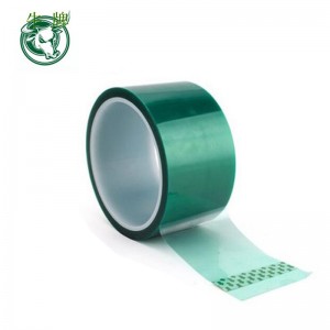 Rezistent la căldură PET de înaltă temperatură Mască de protecție verde mascare pentru plăci de lipire PCB Izolație Bandă de protecție