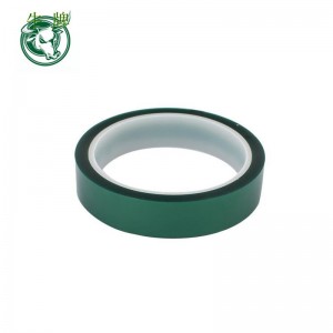 PET verde silicon de temperatură înaltă adeziv lipire lipici protecția de acoperire lipicios PCB placă electrozi masca ecran scut